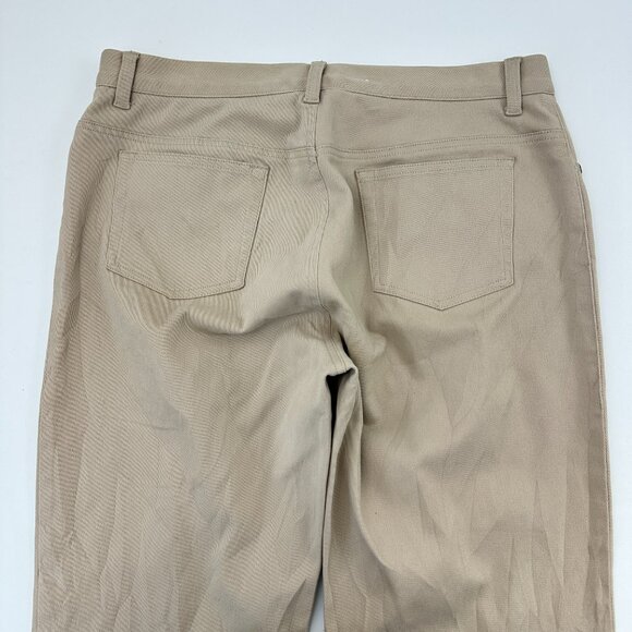 Jones New York Today Jean Straight Leg Women's size 12P Beige Denim Jeans - Picture 4 of 4